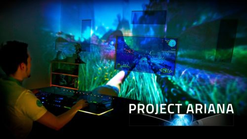 Razer Project Ariana hands-on at CES 2017: gaming room lighting gets wacky