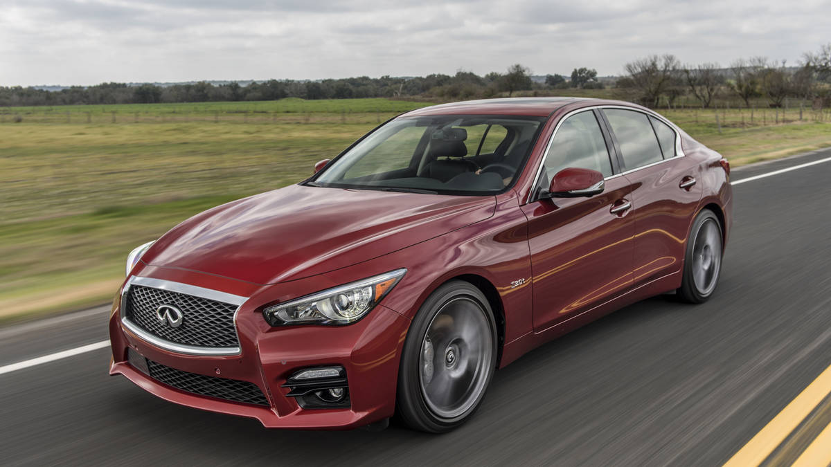 2016 Infiniti Q50 Red Sport 400