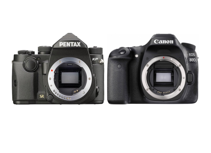 Pentax KP vs Canon 80D Comparison