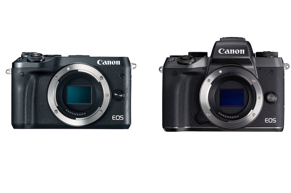 Canon EOS M6 vs EOS M5 Specifications Comparison