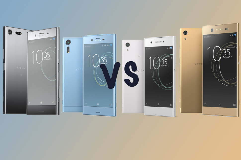 Sony Xperia 2017 smartphone differences: XZ Premium vs XZs vs XA1 vs XA1 Ultra
