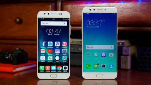 Head-to-head : OPPO F3 Plus VS Vivo V5 Plus