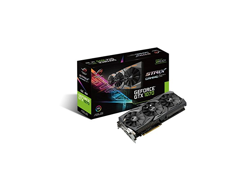 ASUS ROG STRIX GeForce GTX 1070-8G-GAMING review – a champ in low temperatures and lighting effects
