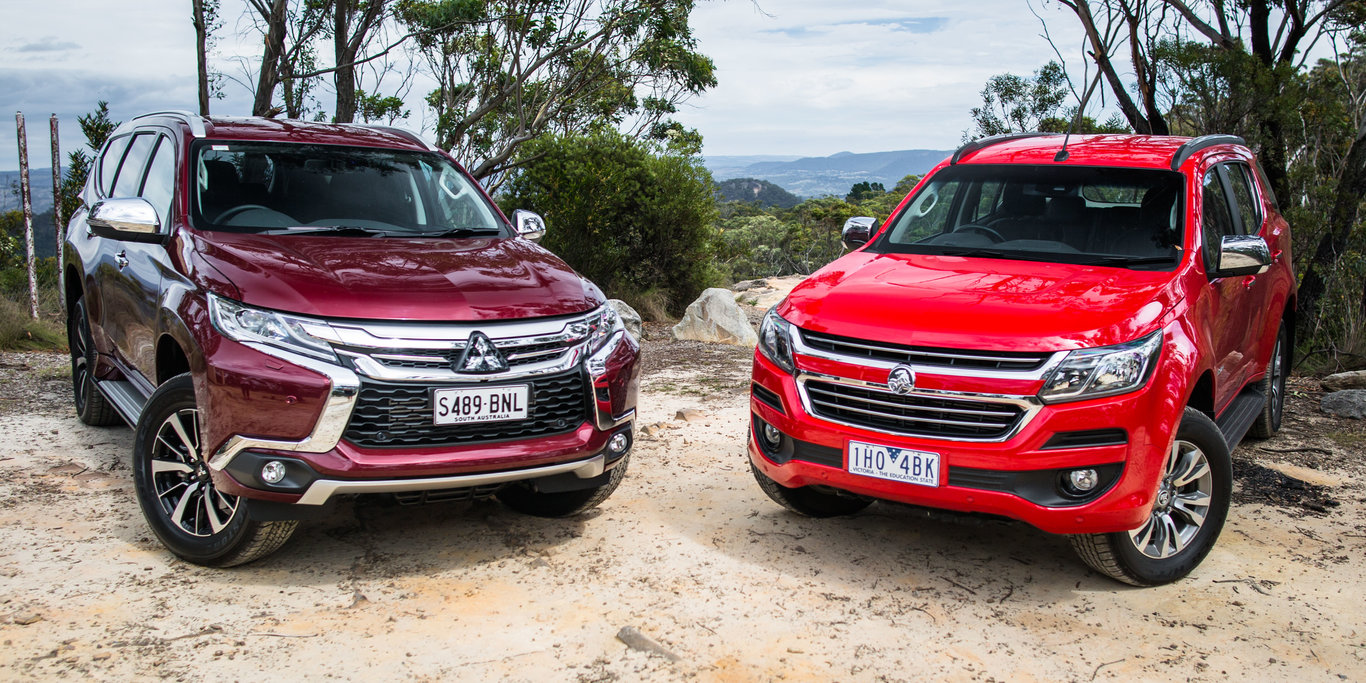 Mitsubishi Pajero Sport Exceed v Holden Trailblazer LTZ comparison
