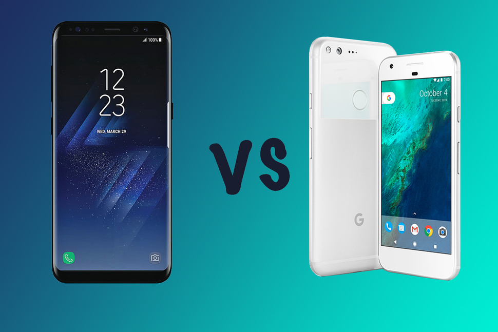 samsung s8 plus vs google pixel 3 xl