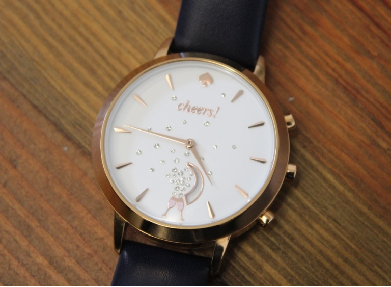 kate spade cheers hybrid watch