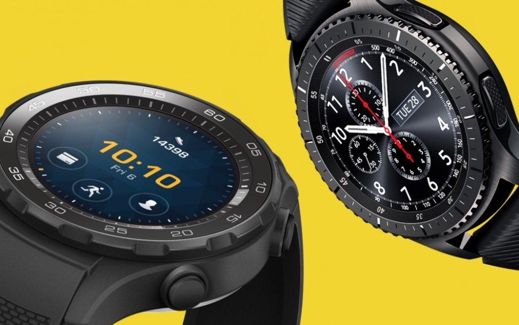 compare huawei watch 2 and samsung gear s3