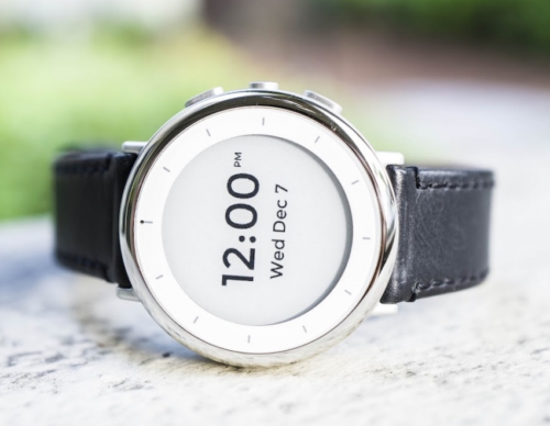 And finally : Alphabet’s Verily shows off health-focused Study Watch