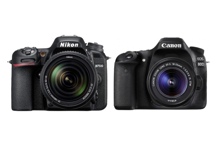 Nikon D7500 vs Canon 80D – Comparison