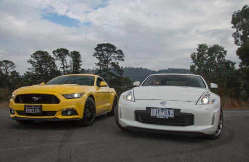 Ford Mustang GT Fastback v Nissan 370Z Coupe comparison