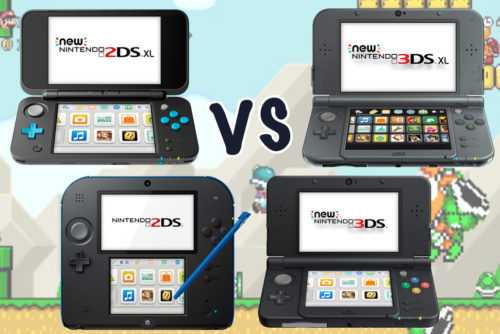 Nintendo 2DS XL vs 2DS vs 3DS vs 3DS XL: What’s the difference?