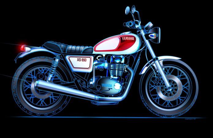 2018 Yamaha XS650 Concept : Should Yamaha expand its Sport Heritage line with something like this?