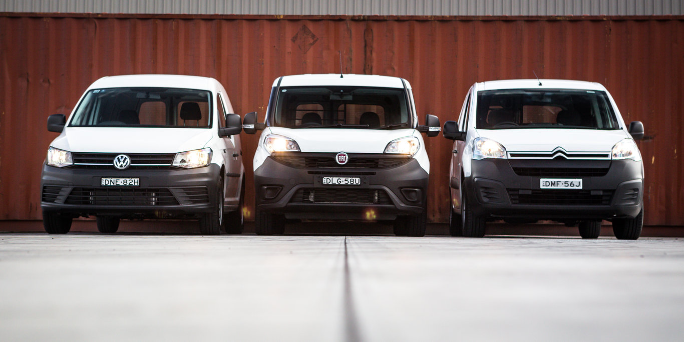 Citroen Berlingo v Fiat Doblo v Volkswagen Caddy comparison