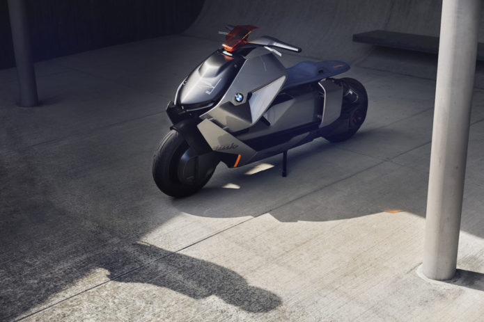 BMW’s futuristic electric motorbike concept is an urban-warrior’s dream