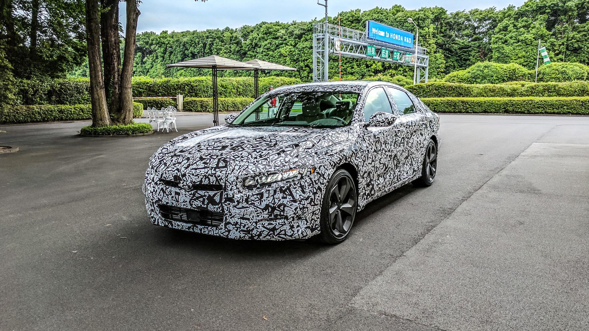 2018 Honda Accord Prototype First Drive: All-new 2.0 Turbo packs a surprise