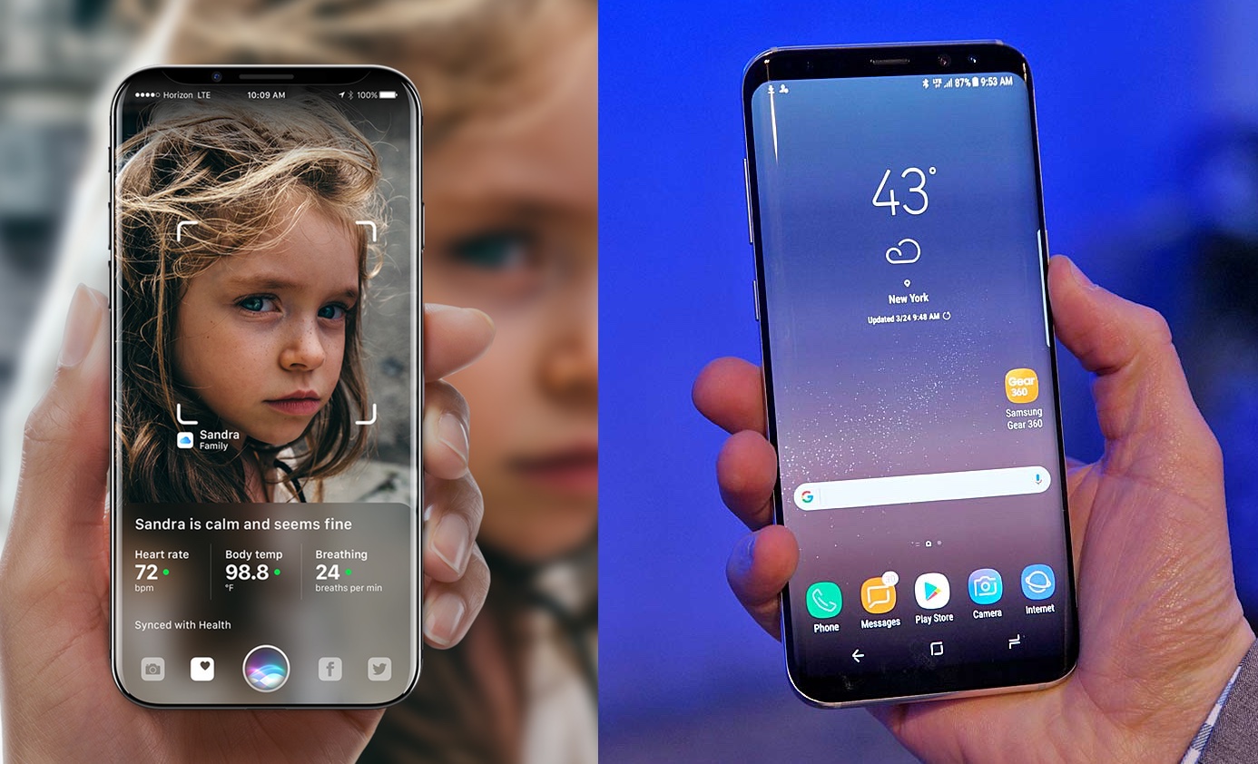 Galaxy S8 vs iPhone 8: Rumors vs Reality