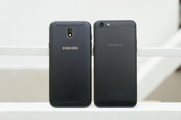 OPPO F3 Vs Samsung Galaxy J7 Pro - Midrange Comparison