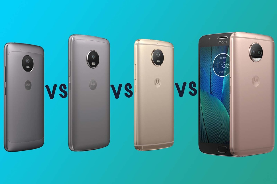 Motorola Moto G5 vs G5 Plus