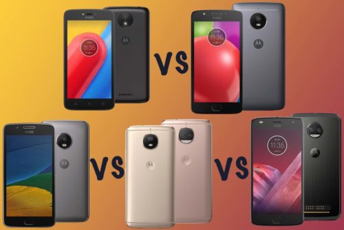 Motorola Moto C vs Moto E4 vs Moto G5 vs Moto Z2: Which Moto is right for you?