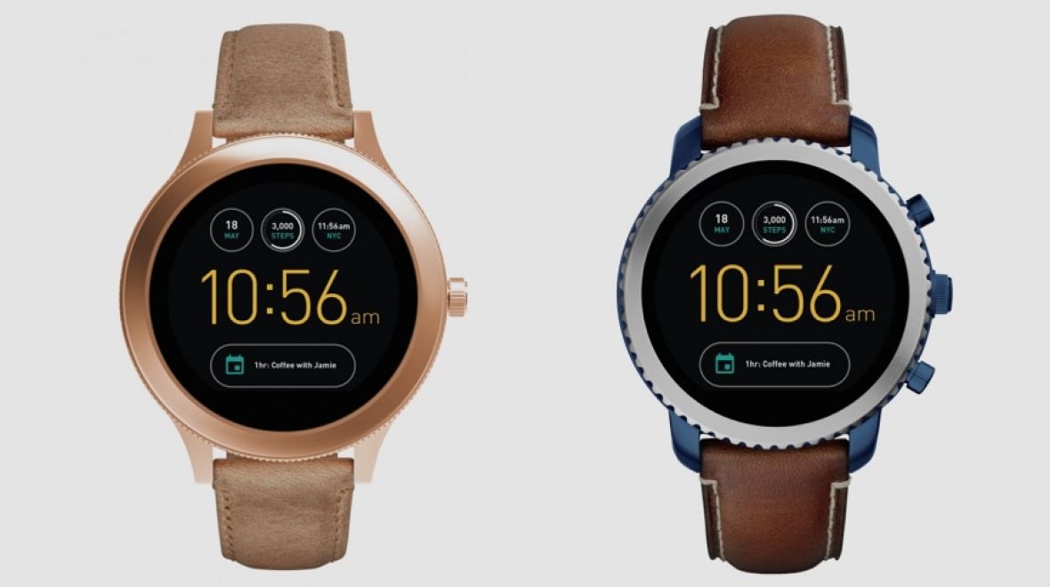 fossil q explorist screen size