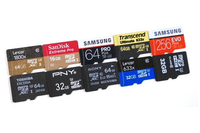 Top 10 Best MicroSD Memory Cards 2017