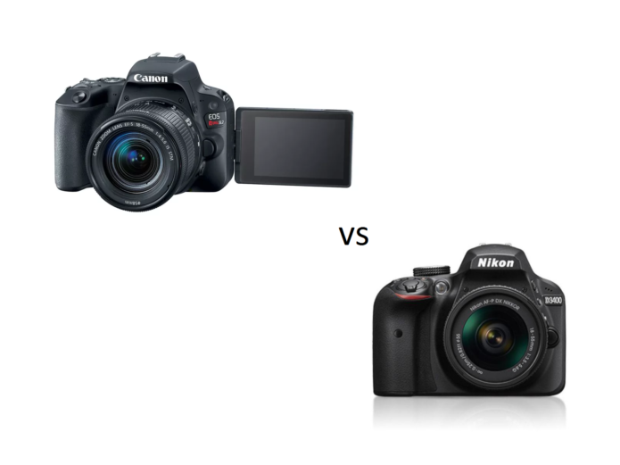Entry-level DSLRs compared: Canon EOS Rebel SL2 vs Nikon D3400
