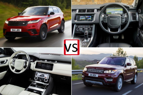 New Range Rover Velar (2017) vs Range Rover Sport