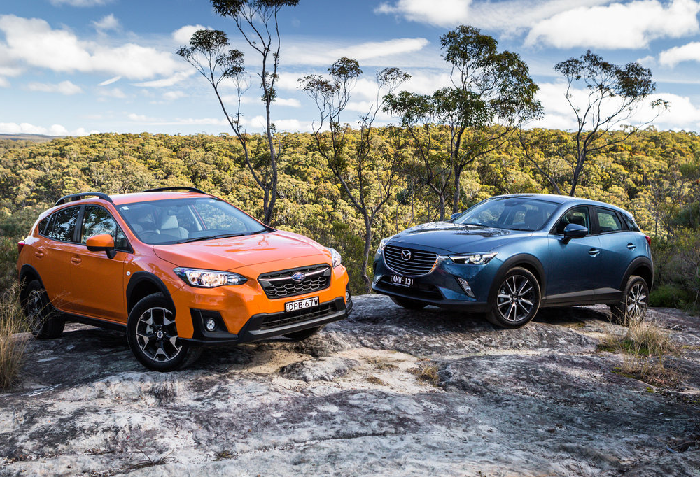 2017 Subaru XV 2.0i v Mazda CX-3 sTouring AWD comparison