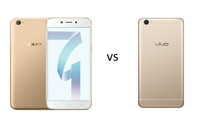 OPPO A71 vs Vivo Y55S Specs Comparison