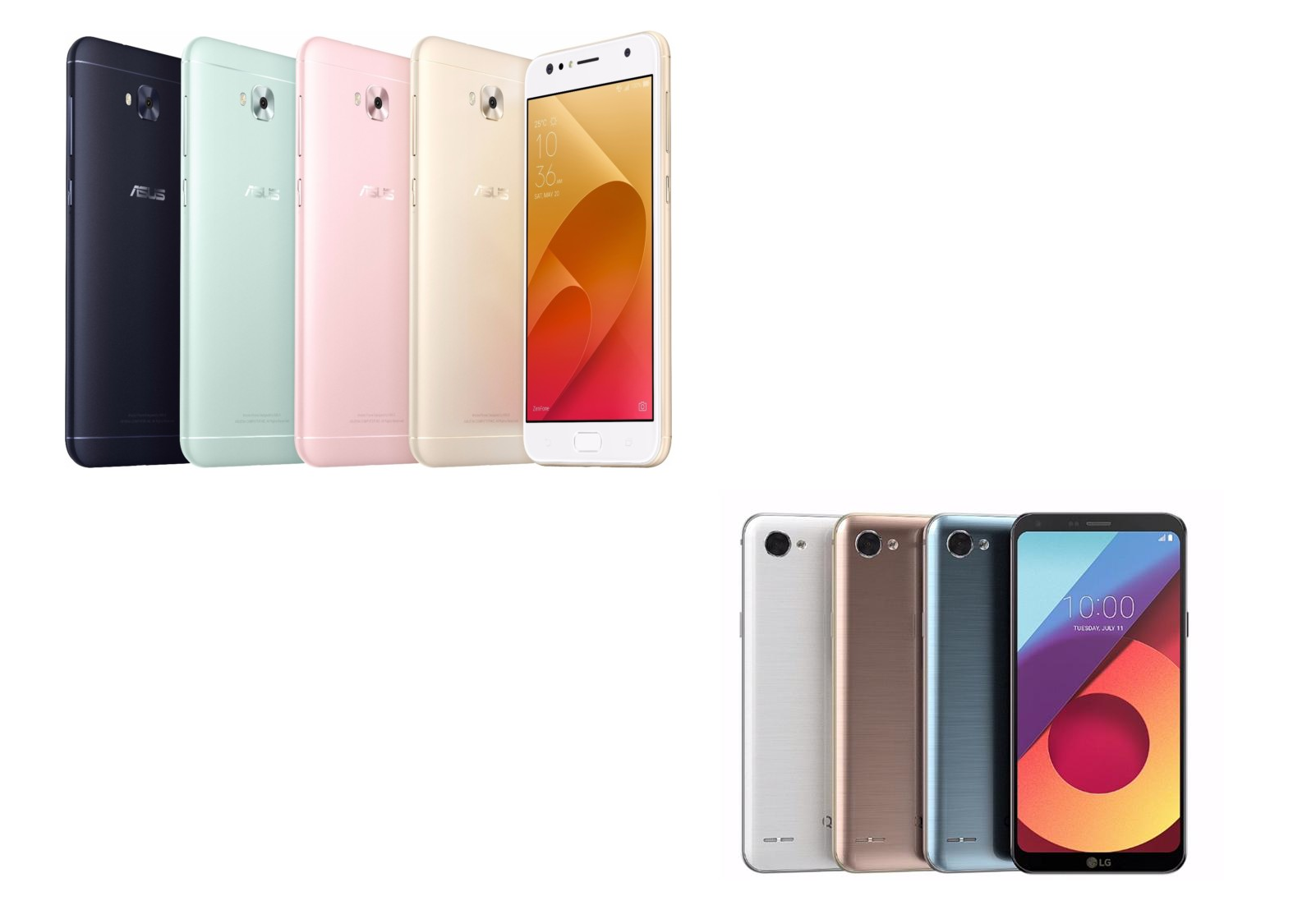 ASUS Zenfone 4 Selfie vs LG Q6 Comparison Review