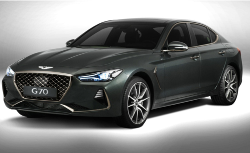 2018 Genesis G70 revealed : The world’s newest luxury car has some big targets on its hit list