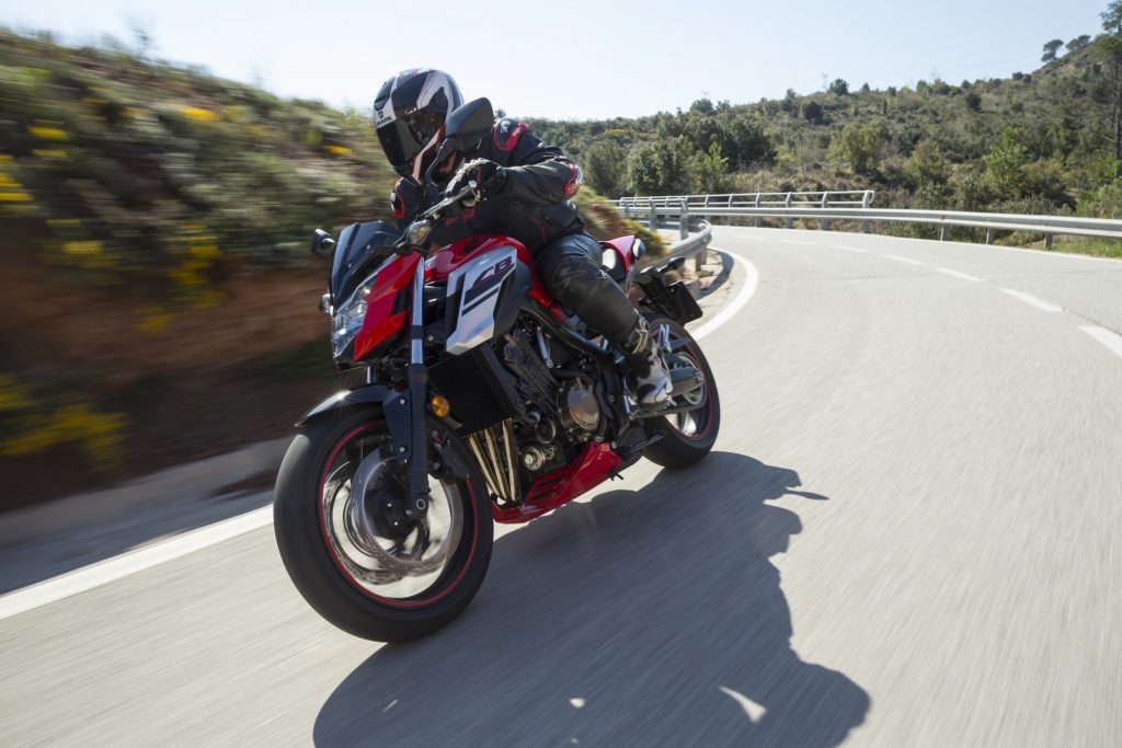 2018 cb650f horsepower