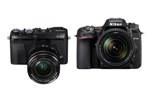 Fujifilm X-E3 vs Nikon D7500 – Comparison