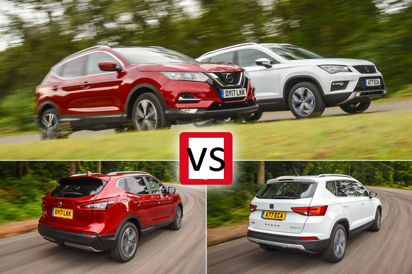 New Nissan Qashqai vs Seat Ateca Comparison