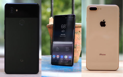iPhone 8 Plus vs Pixel 2 XL vs Galaxy Note 8: which one to buy