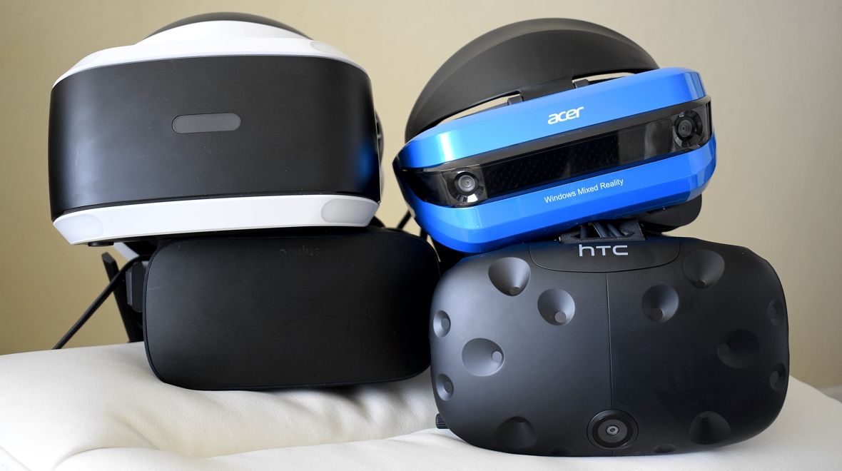 Big VR test: Oculus, Vive, PS VR and Windows Mixed Reality go head-to-head