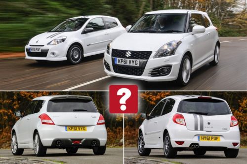 Used Renault Clio Gordini vs Suzuki Swift Sport Comparison