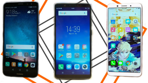 Vivo V7 vs OPPO F5 and the Huawei Nova 2i Specs Showdown