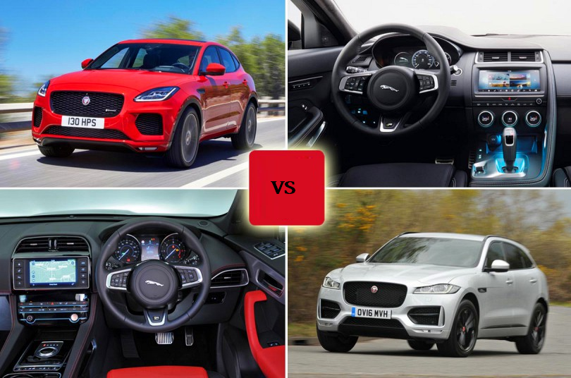New Jaguar E-Pace vs Jaguar F-Pace Comparison