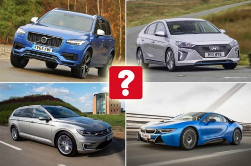 Best hybrid cars in each sector