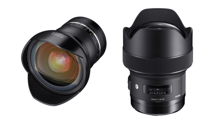 Samyang 14mm F2.4 vs Sigma 14mm F1.8 : Astrophotography lens shootout