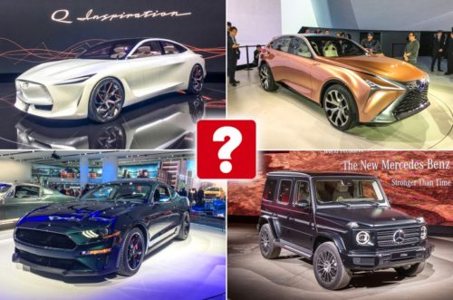 Detroit motor show 2018: our star cars