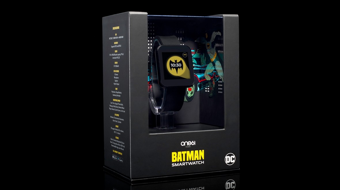 And finally: DC Comics smartwatches turn fitness into justice