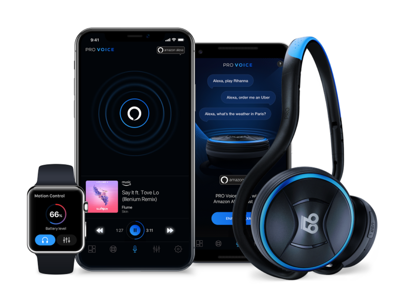 66 Audio Pro Voice wireless headphones review Alexa moves out of the