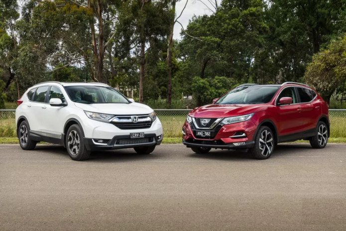 2018 Honda CR-V v 2018 Nissan QASHQAI Comparison