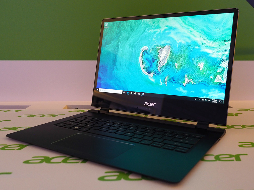 Acer Swift 7 (2018) hands-on review : Laptops don’t get any skinnier than this…