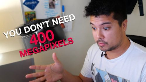 Why the hell do we need 400 megapixels? We don’t even need 100 megapixels, and I’ll prove it