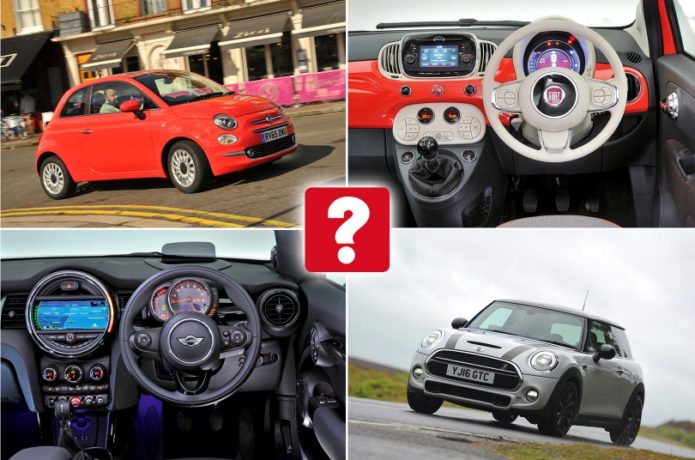 New Fiat 500 vs used Mini Cooper: which is best?