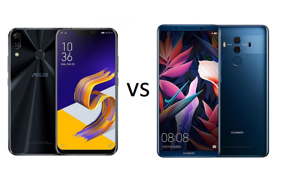 ASUS ZenFone 5Z vs Huawei Mate 10 Pro Specs Comparison