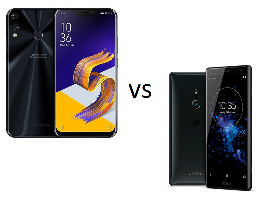 ASUS ZenFone 5Z vs Sony Xperia XZ2 Specs Comparison